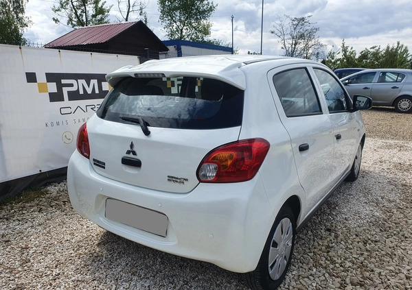 Mitsubishi Space Star cena 15900 przebieg: 99000, rok produkcji 2013 z Katowice małe 301